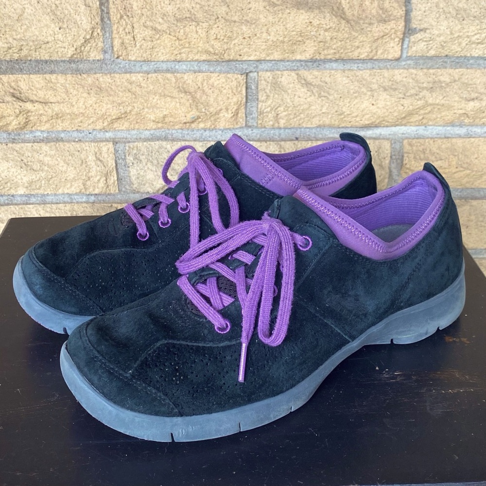 DANSKO Elise Suede Two-Tone Sneakers